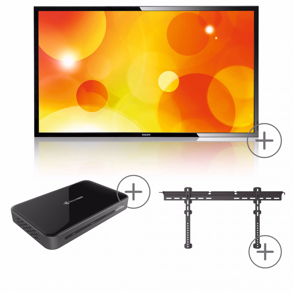 Komplett konferenspaket 55" för 4-6 personer Komplett konferenspaket 55" för 4-6 personer