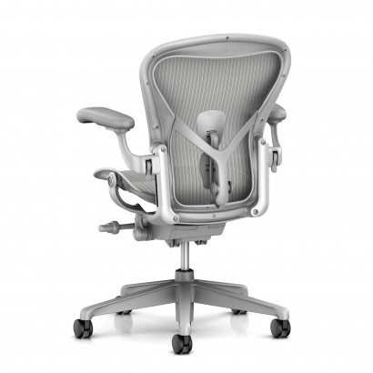 Herman Miller Aeron, Mineral - Adjustable PostureFit support
