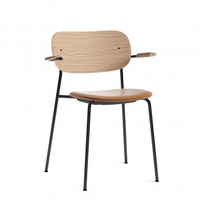 Stol Co Chair - Klädd sits, armstöd