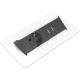 Axessline QuickBox - 1 El 2 USB Laddare, Vit Axessline QuickBox - 1 El 2 USB Laddare, Vit