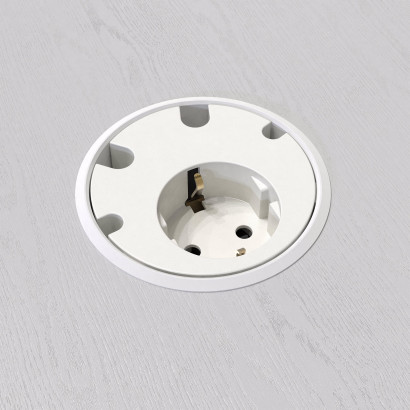 Powerdot - 1 el, 4 kabelhål