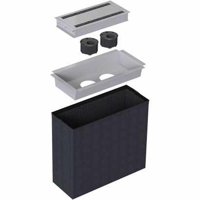 Powerdot Paket Litet - komplett med 2 × 935-PD10 Powerdots, Silver