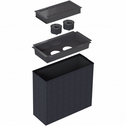 Powerdot Paket Litet - komplett med 2 × 935-PD10 Powerdots, Svart