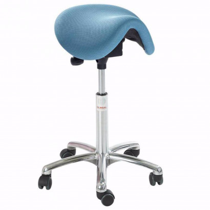 Sadelstol Dalton Alu50 - Tyg