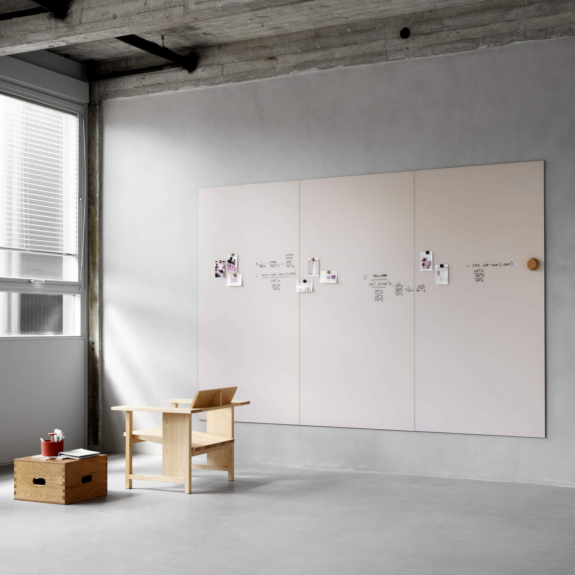 Glasskrivtavla Silk Wall Matt yta