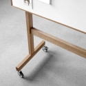 Mobil Whiteboard Wood