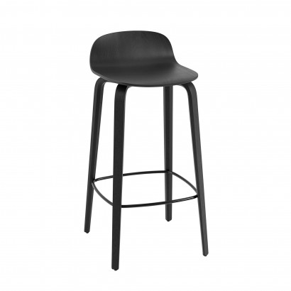 Barstol Visu - 75 cm, Svart