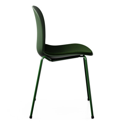 Stol Noor 6050S - Klädd sits, 4 stålben