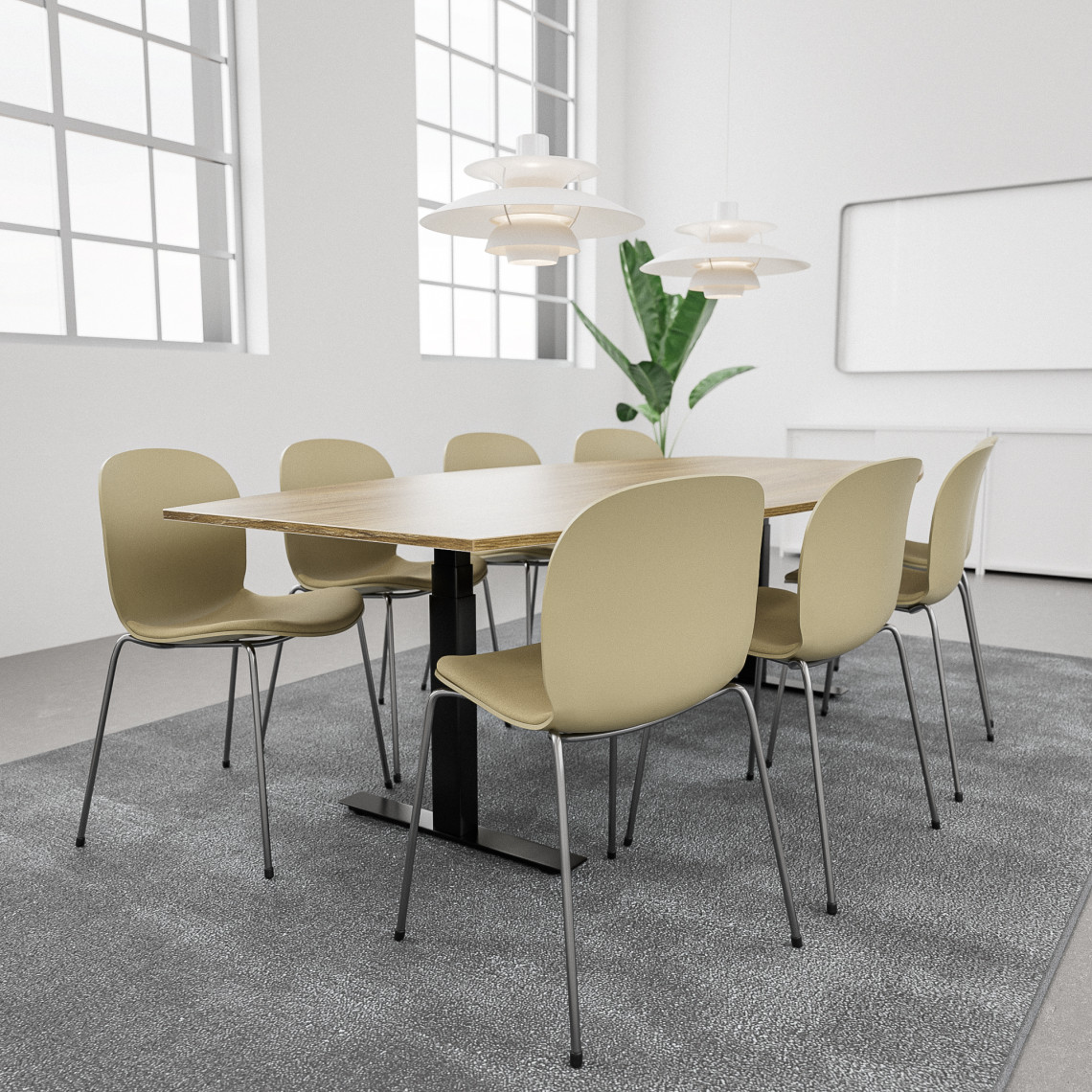 Konferensbord SET 8 personer - Agenda + Profim Noor