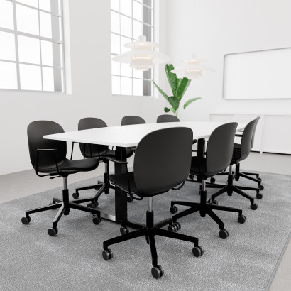 Konferensbord SET 8 personer - Agenda + RBM Noor med hjul