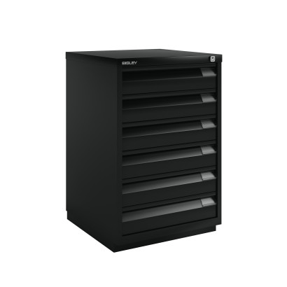 Hurts 6 Lådor, Bisley F-Series - Flush