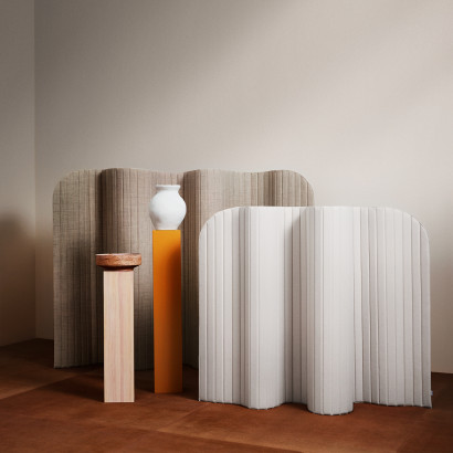 Golvskärm Focus - 240x150 cm, Blå