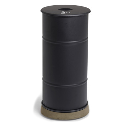 Sopkorg Brooklyn Bin Single - Betongfot, lock