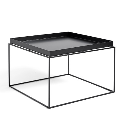 Brickbord Tray Table Coffee - Lös bricka, 60x60, Svart