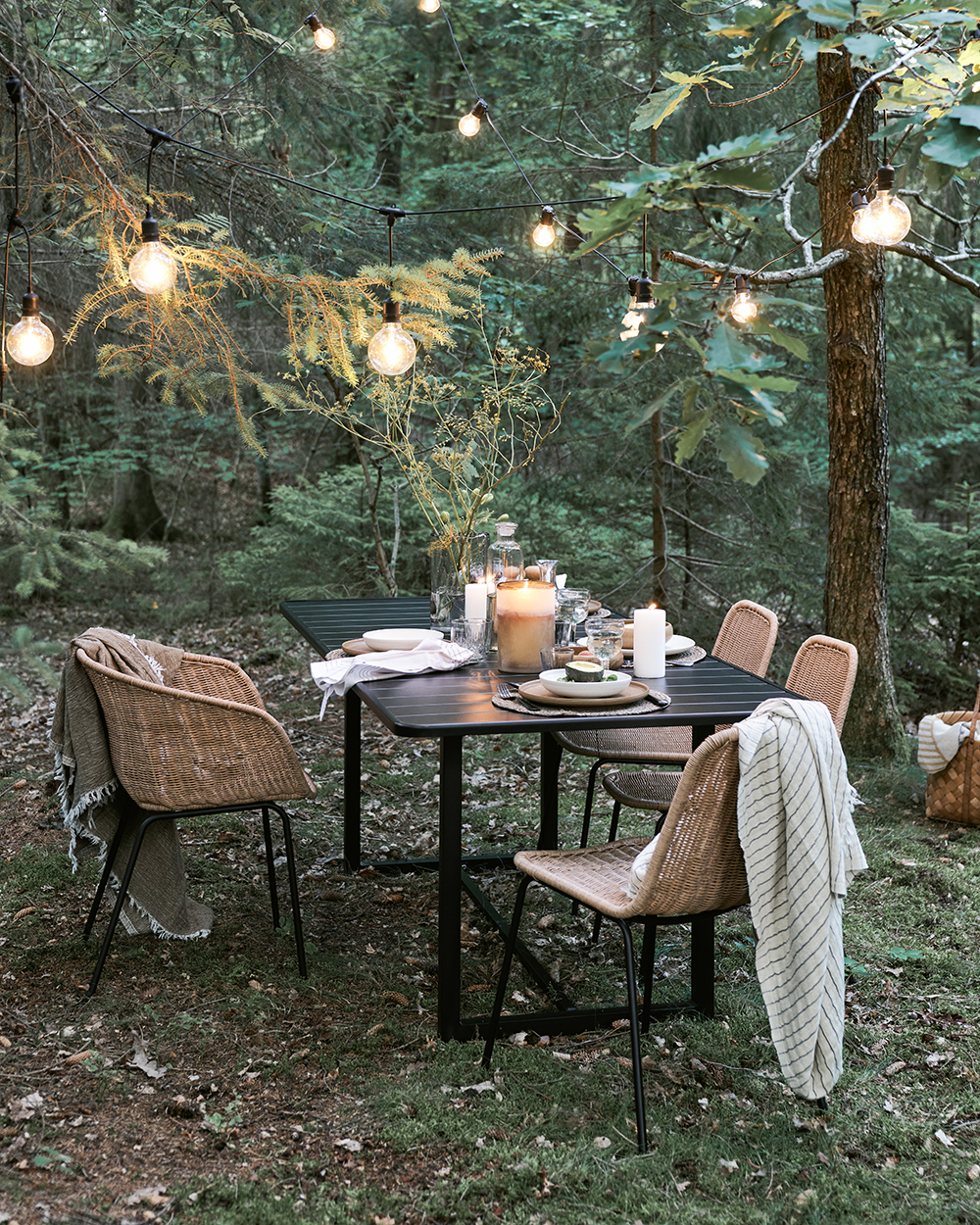 Guirlande lumineuse pour une atmosphère chaleureuse