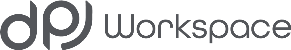 Logotyp för dpj workspace
